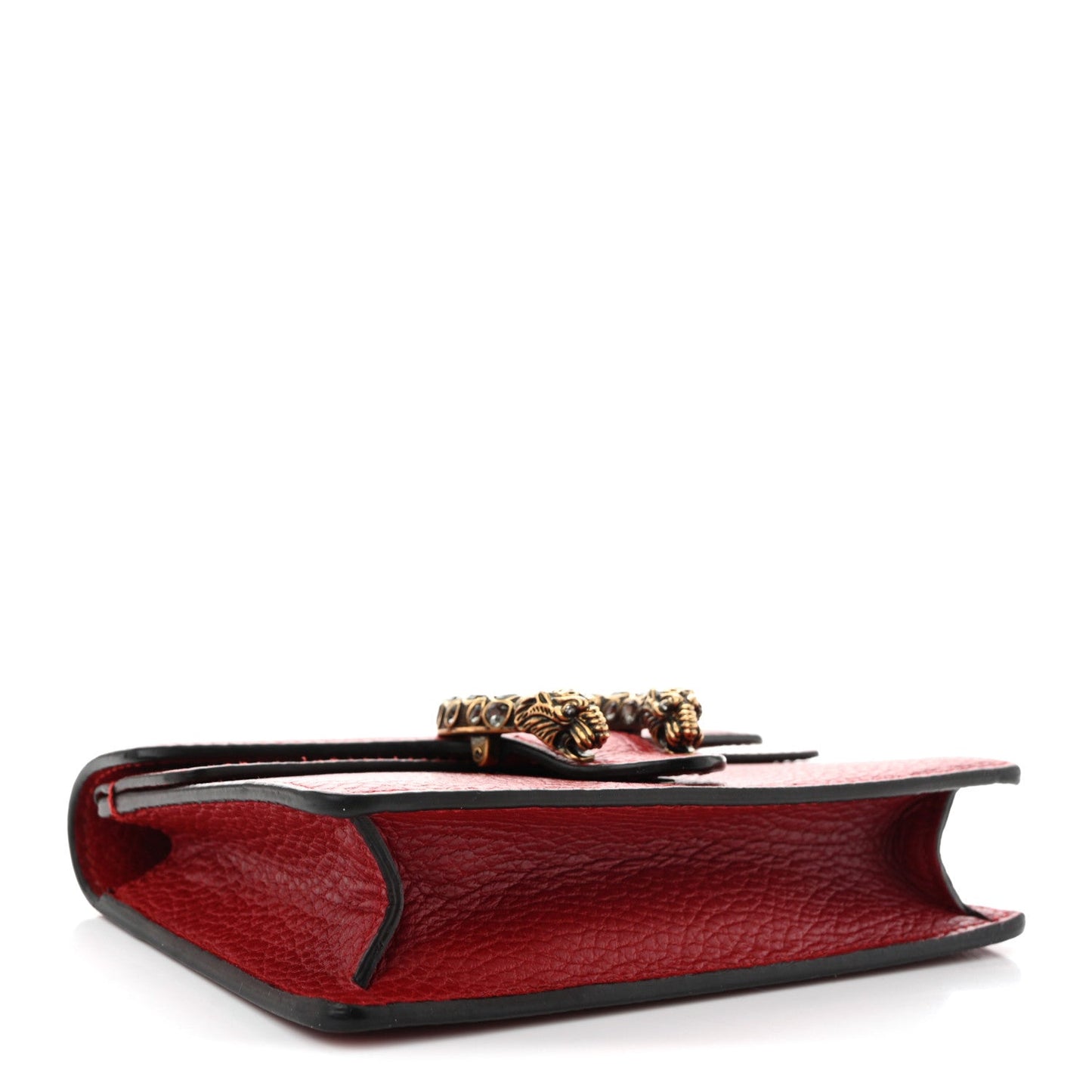 Dollar Calfskin Swarovski Crystal Small Dionysus Shoulder Bag Hibiscus Red