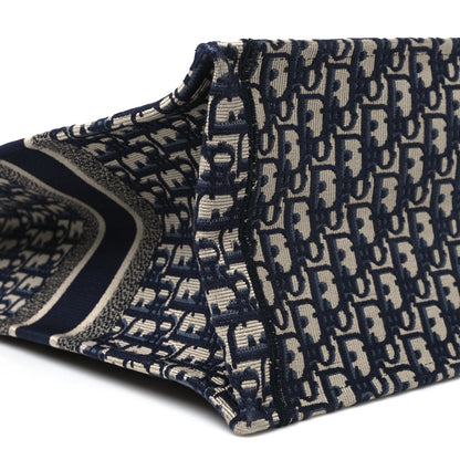 Oblique Large Book Tote Blue Multicolor
