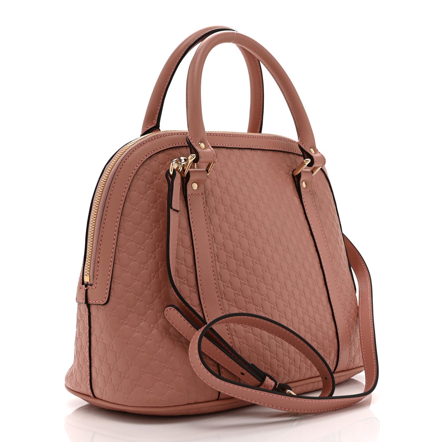 Microguccissima Medium Dome Bag Soft Pink