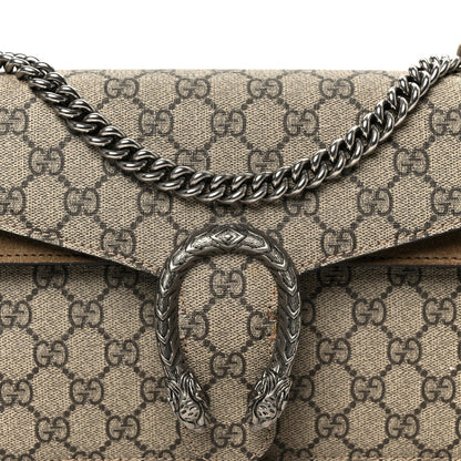 GG Supreme Monogram Small Dionysus Shoulder Bag Taupe