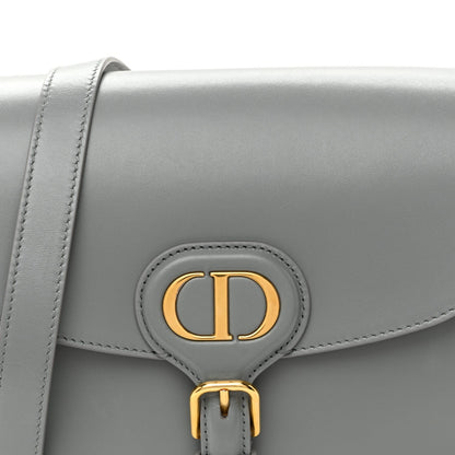 Box Calfskin Medium Bobby Flap Gray