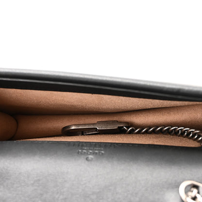 Suede Super Mini Dionysus Shoulder Bag Black