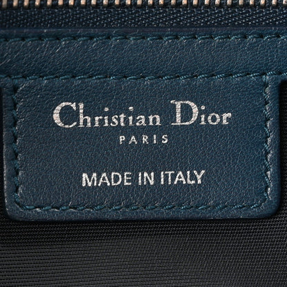 Lambskin Cannage Granville Polochon Blue