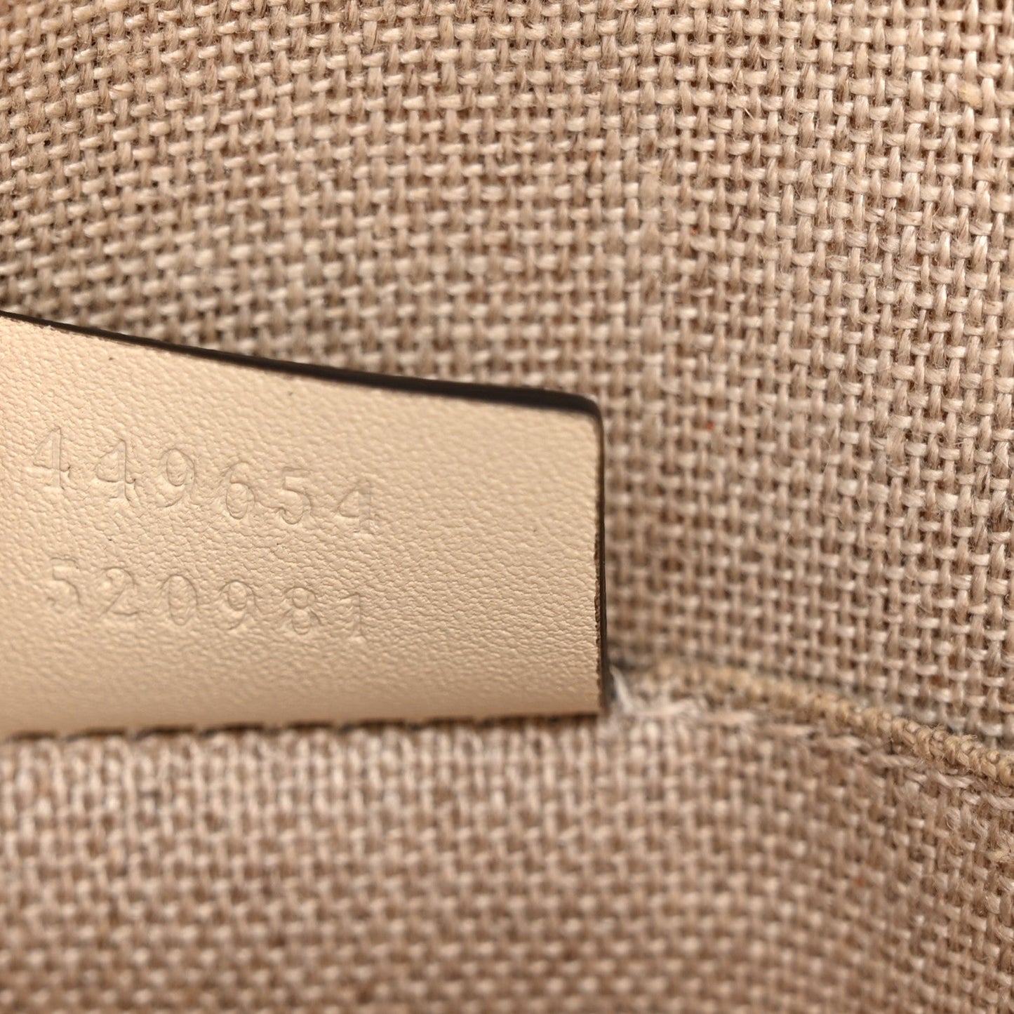 Soft Microguccissima Mini Dome Bag Ivoire