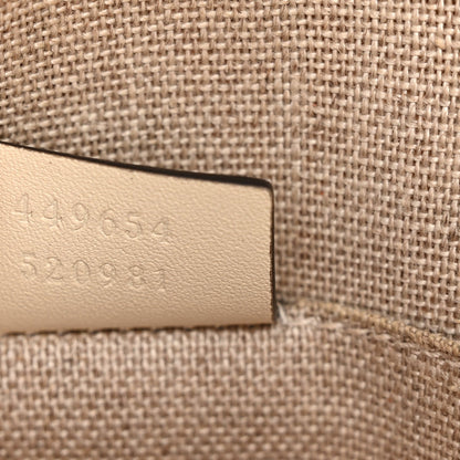 Soft Microguccissima Mini Dome Bag Ivoire