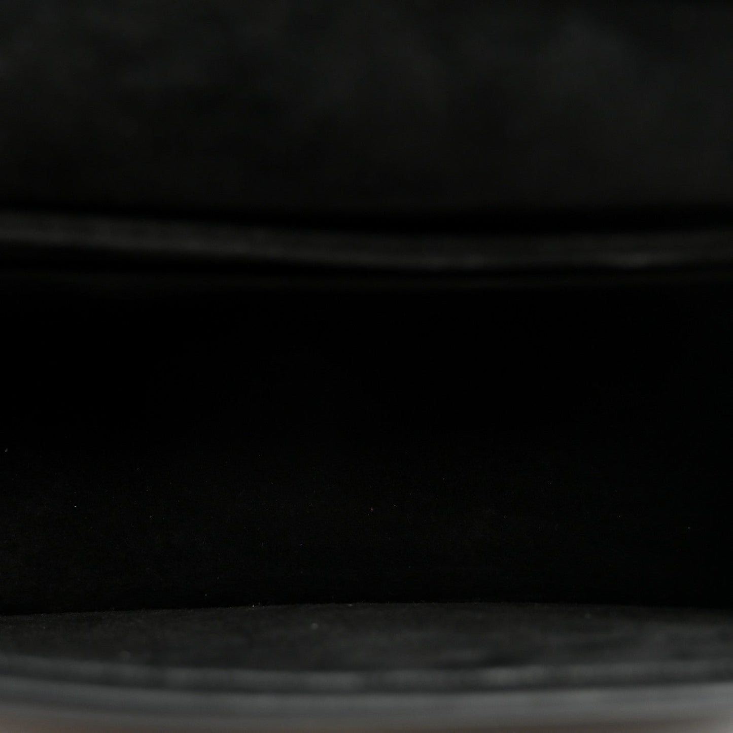 Ultra Matte Calfskin Cannage Nano Lady Dior Pouch Black