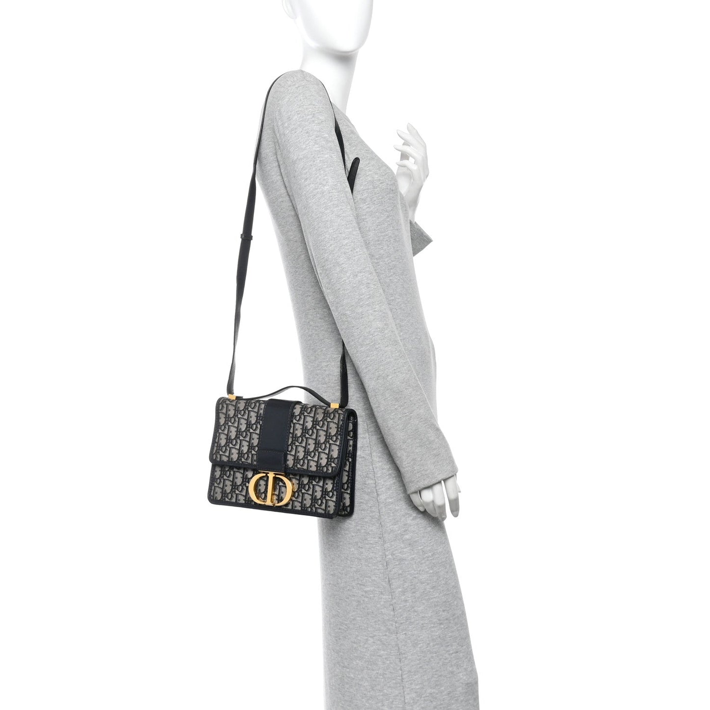 Oblique 30 Montaigne Flap Bag Blue
