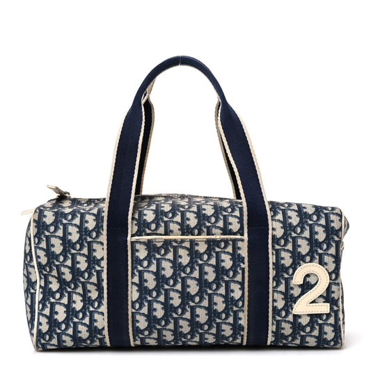 Monogram Trotter No 2 Boston Bag Blue