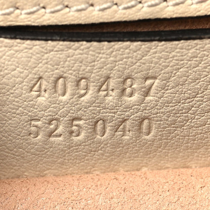 GG Supreme Monogram Calfskin Small Padlock Shoulder Bag Beige Mystic White Sun Oil