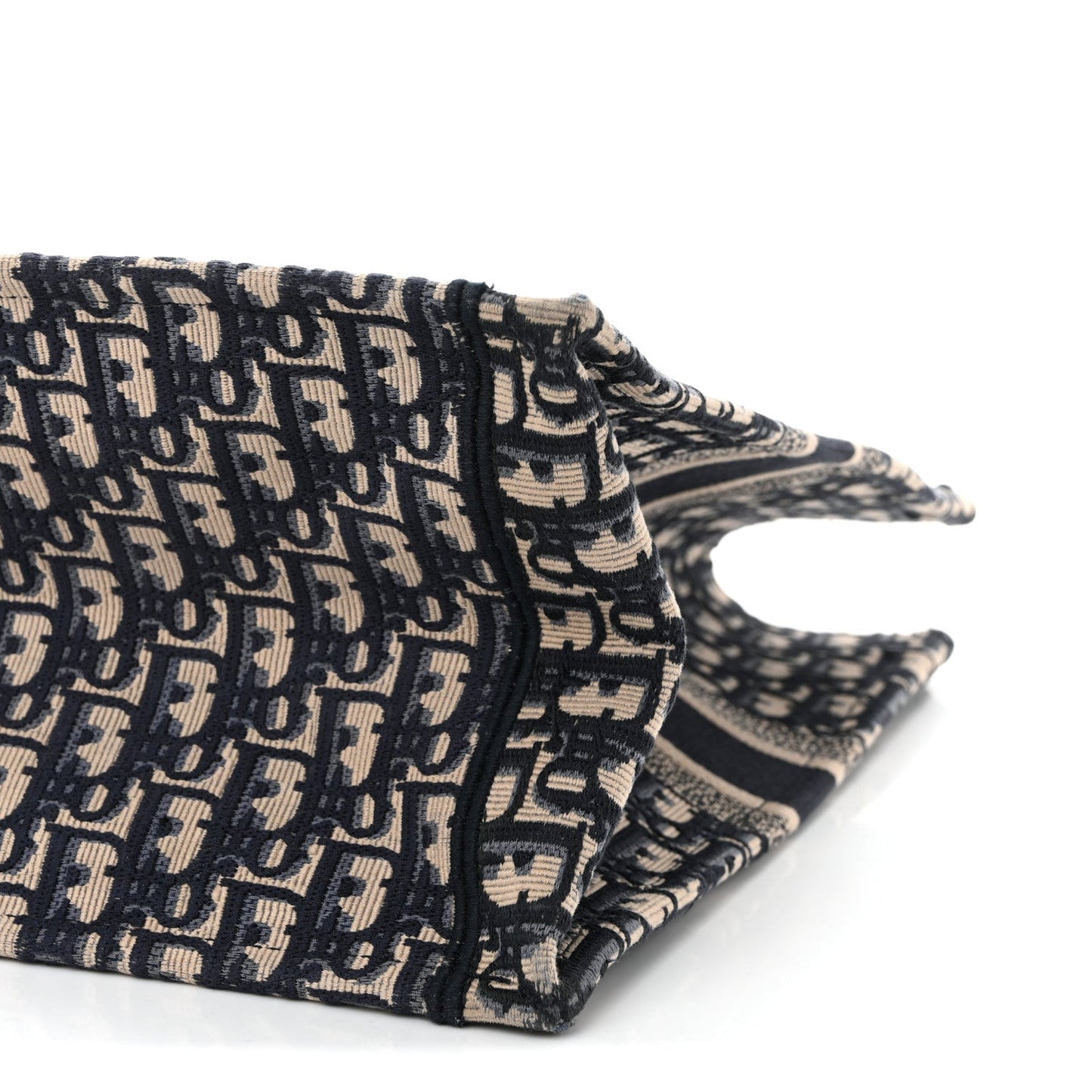Oblique Large Book Tote Blue Multicolor