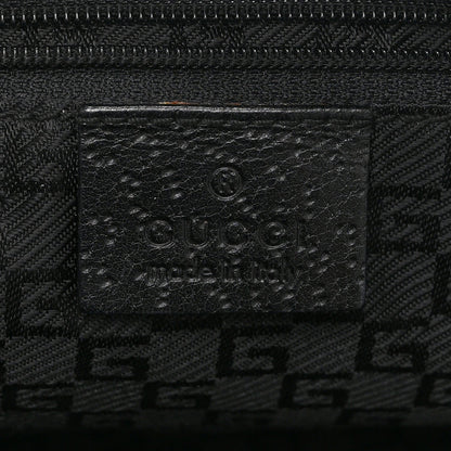 Canvas Small Jackie O Hobo Black