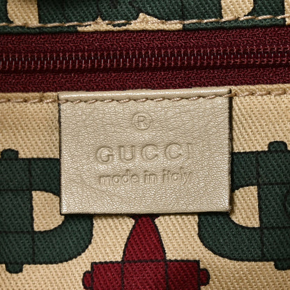 Guccissima Medium Sukey Tote Mystic White