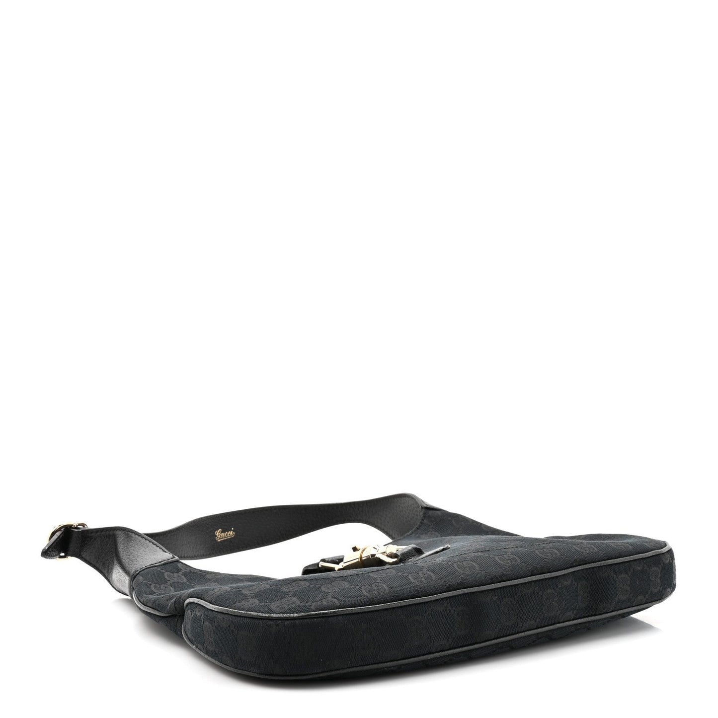 Monogram Small Jackie O Hobo Black