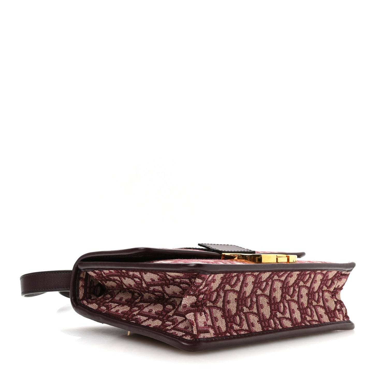 Oblique 30 Montaigne Flap Bag Burgundy