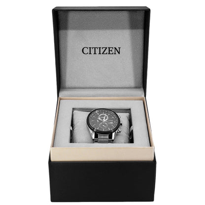 Citizen AT8266-89E Radio Controlled Eco-Drive Chronograph