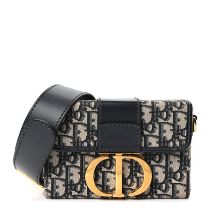 Oblique 30 Montaigne Box Bag Blue
