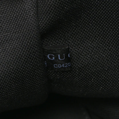 Denim Ophidia GG Monogram Tote Medium Black Grey