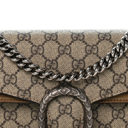 GG Supreme Monogram Small Dionysus Shoulder Bag Taupe