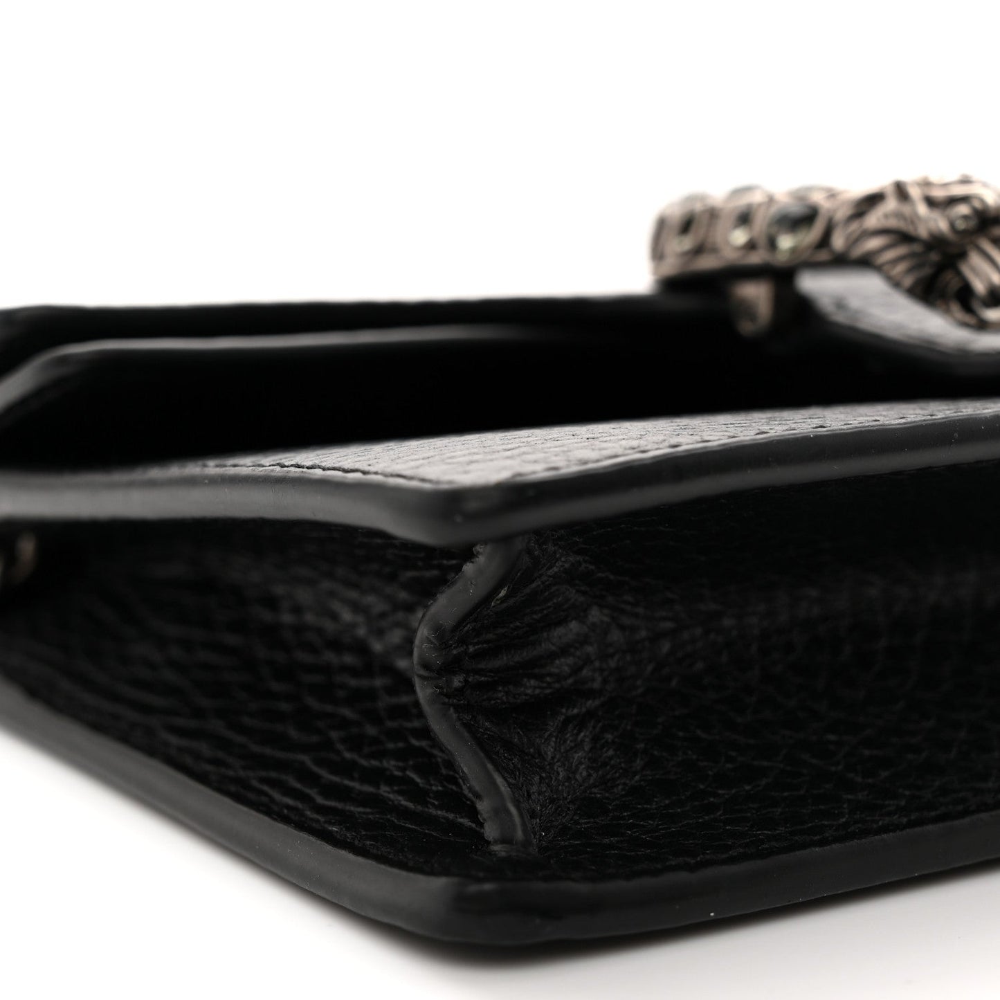 Calfskin Super Mini Dionysus Shoulder Bag Black
