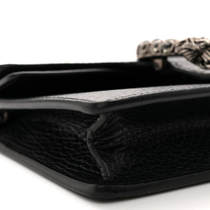 Calfskin Super Mini Dionysus Shoulder Bag Black