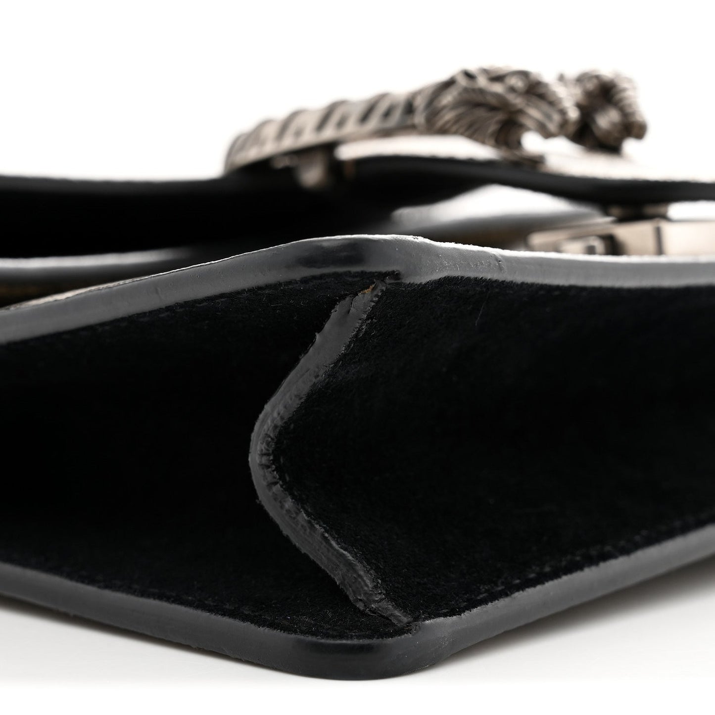 GG Supreme Monogram Mini Dionysus Shoulder Bag Black