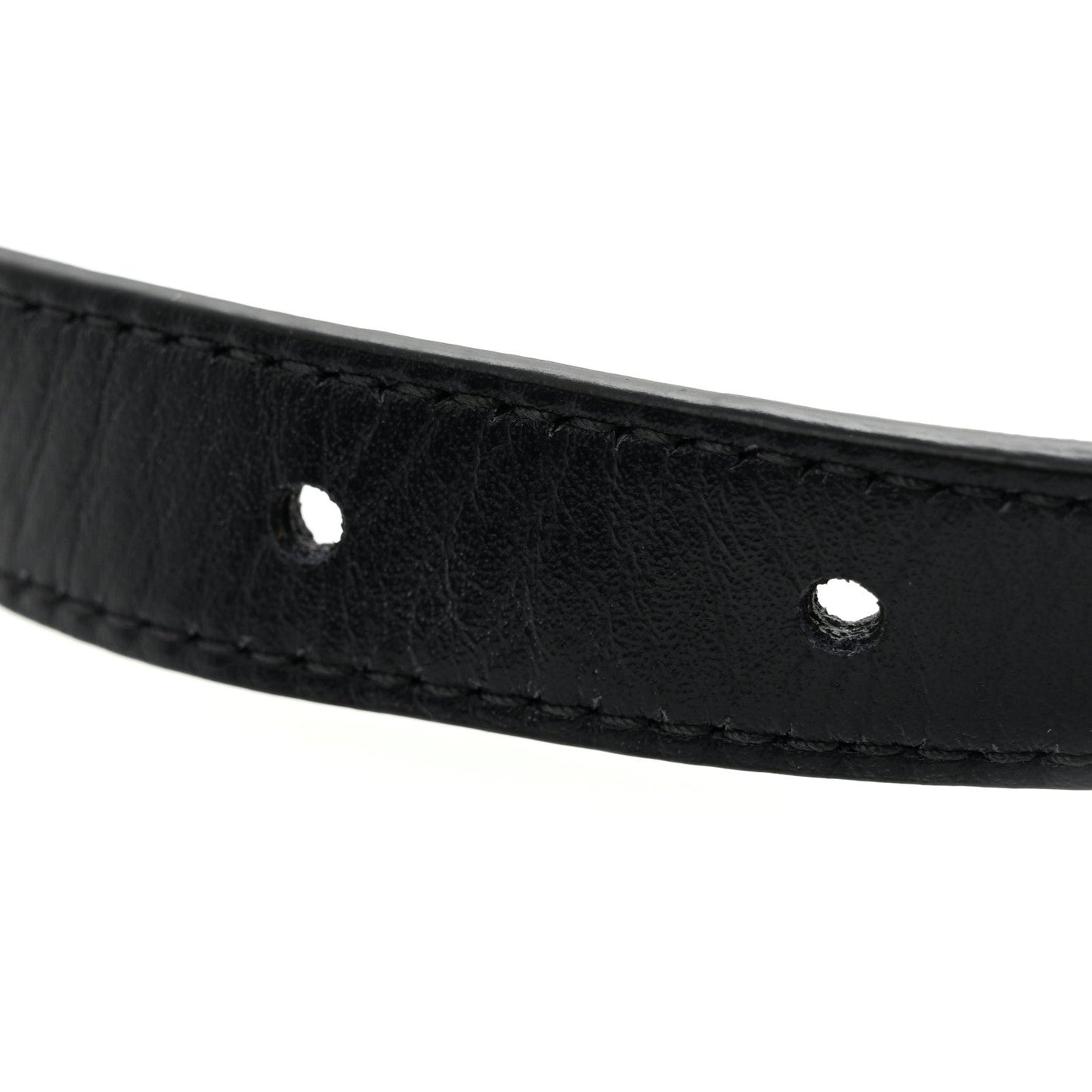 Oblique Saddle Belt Bag Blue