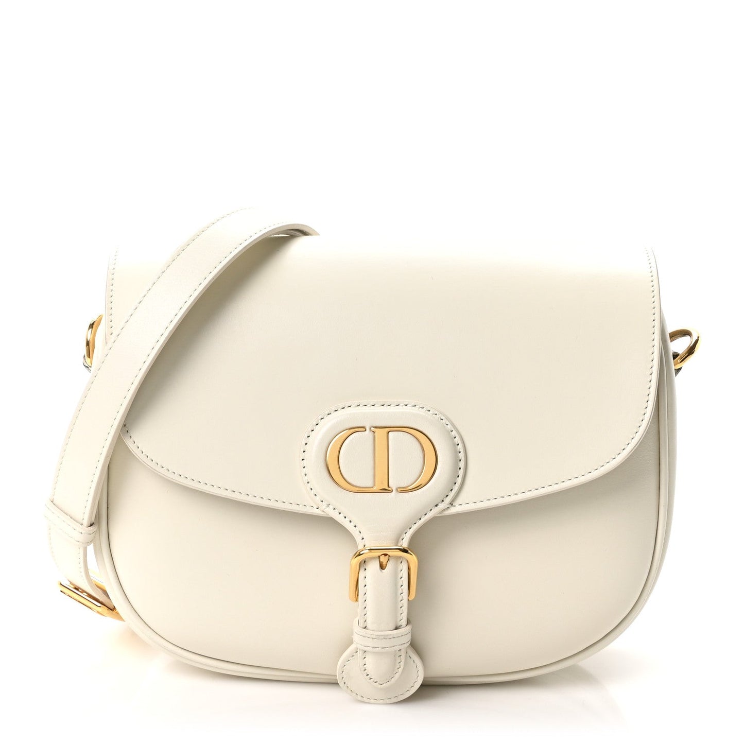 Box Calfskin Medium Bobby Flap Latte