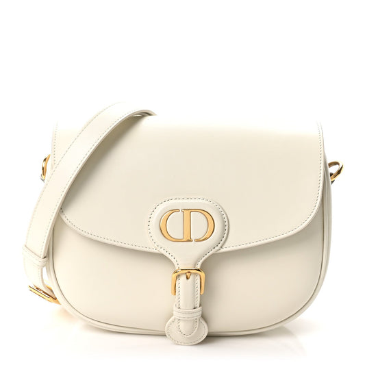 Box Calfskin Medium Bobby Flap Latte