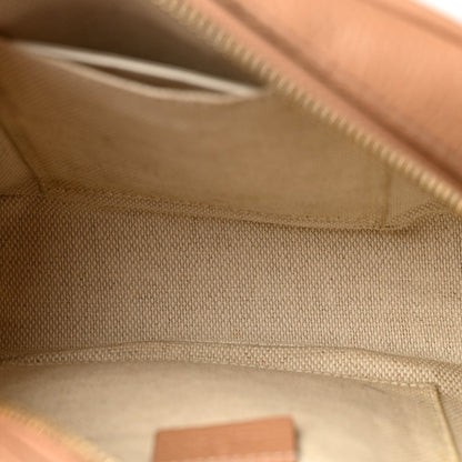 Pebbled Calfskin Small Soho Disco Bag Camelia
