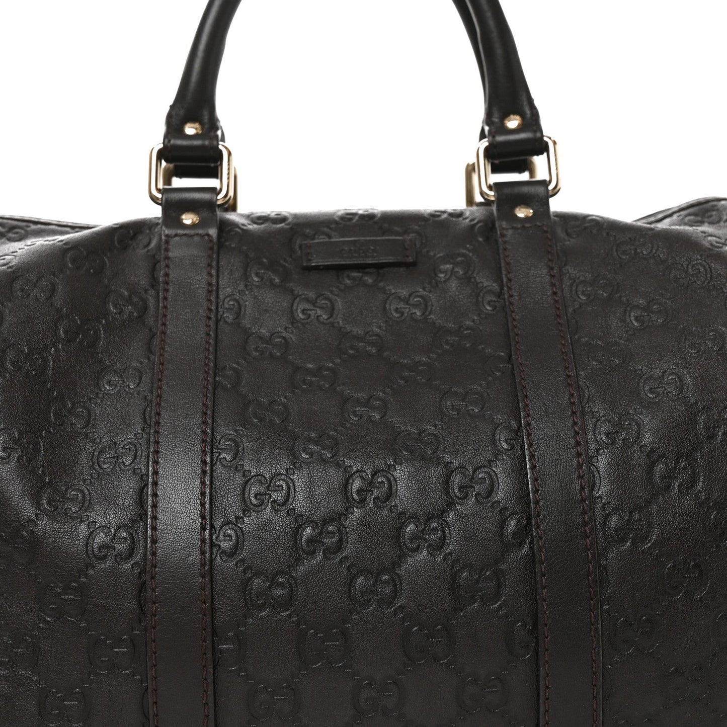 Guccissima Medium Joy Boston Dark Brown