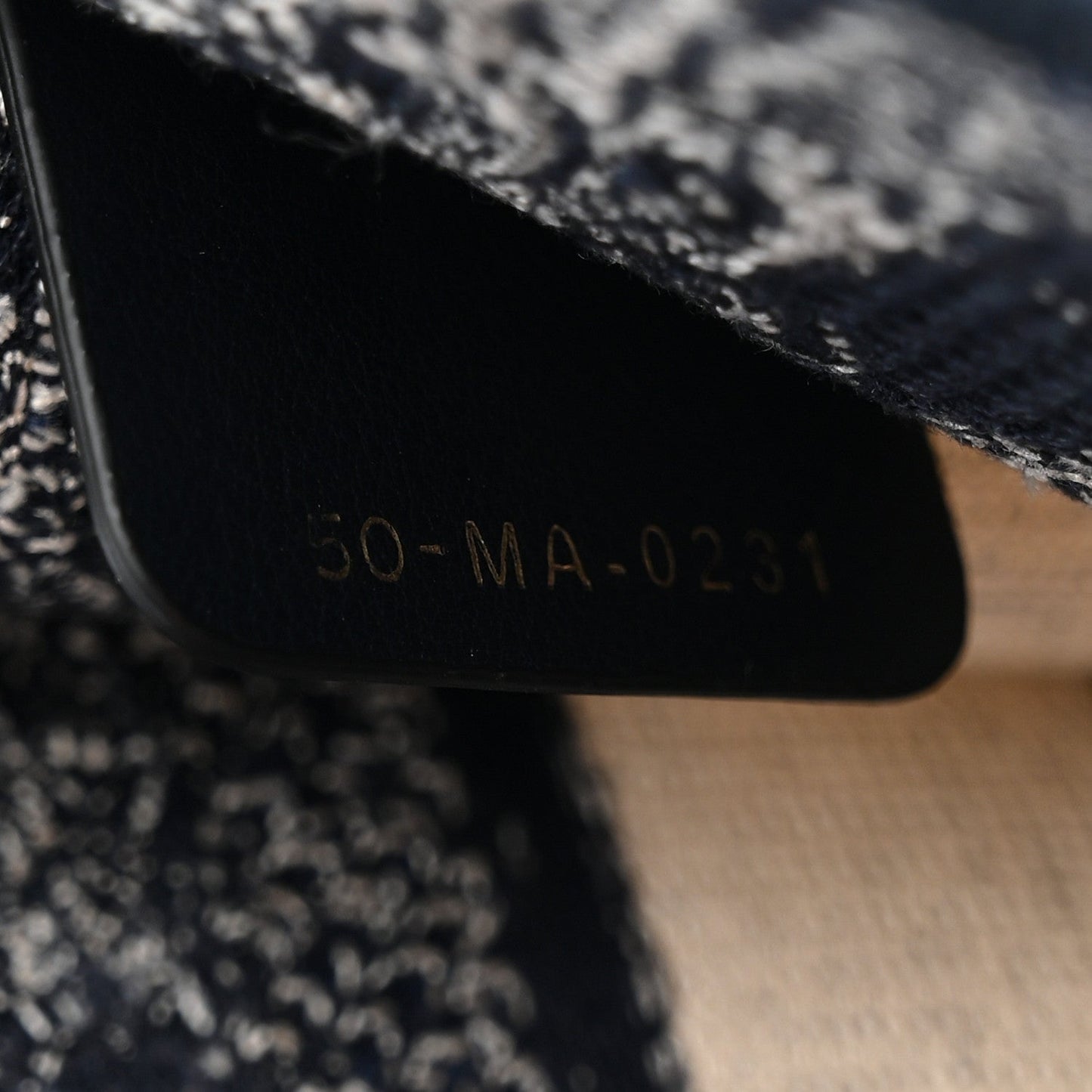 Canvas Embroidered Mini Toile De Jouy Book Tote Blue