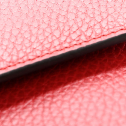 Calfskin Mini Dionysus Chain Wallet Hibiscus Red