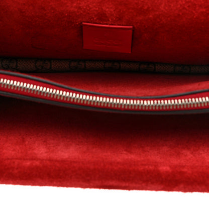 GG Supreme Monogram Small Dionysus Shoulder Bag Red