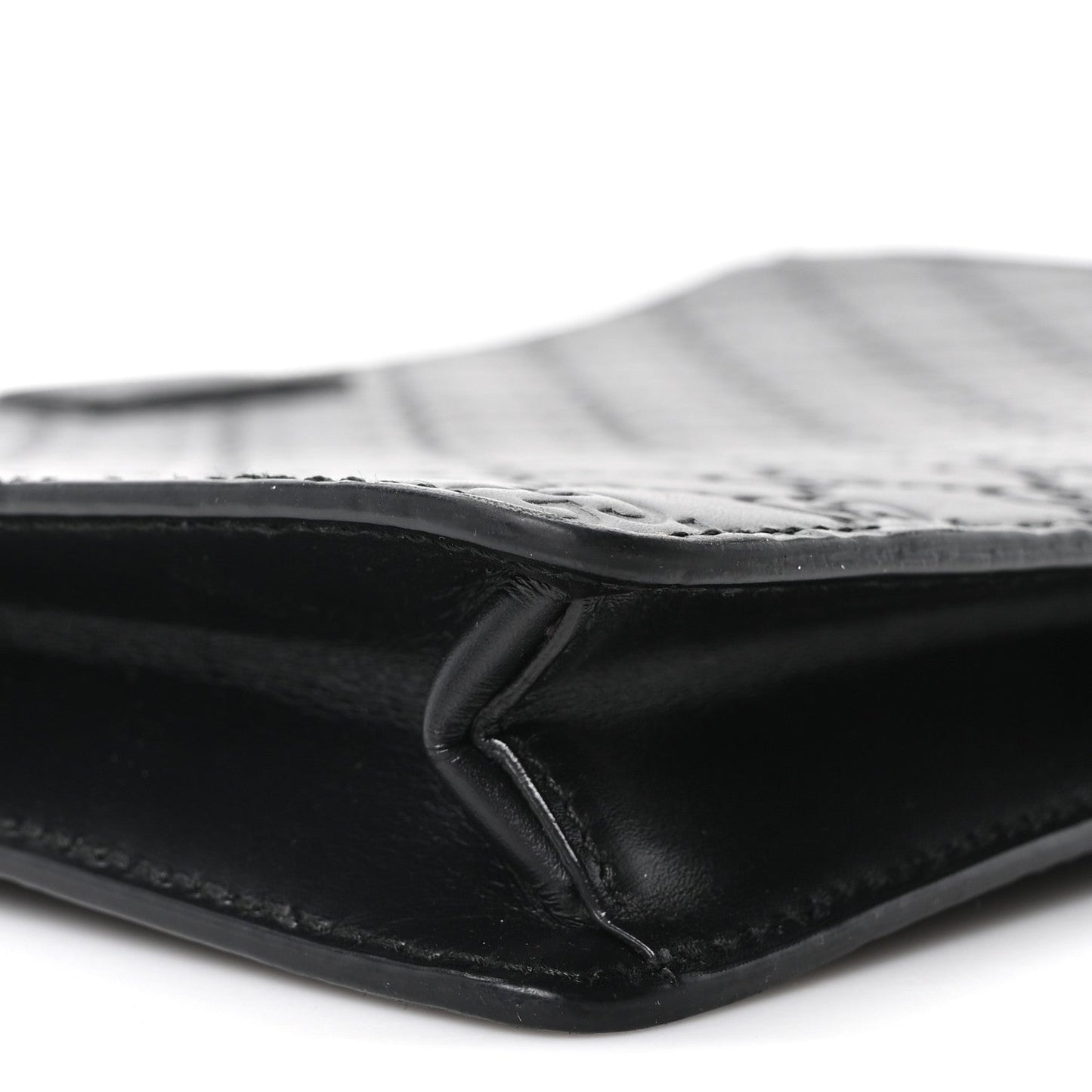 Guccissima Signature Messenger Bag Black