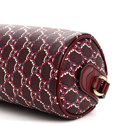 GG Shadow Monogram Ophidia Crossbody Bag Rosso Ancora Red