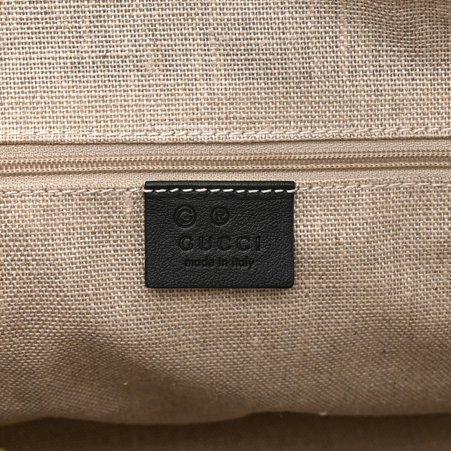 Microguccissima Medium Dome Bag Black