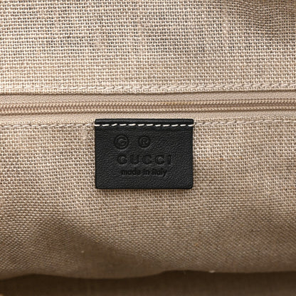 Microguccissima Medium Dome Bag Black