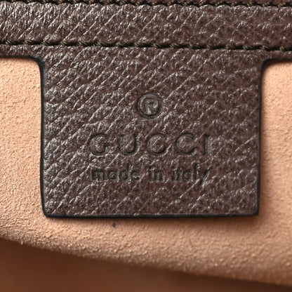GG Supreme Monogram Web Medium Ophidia Boston Brown