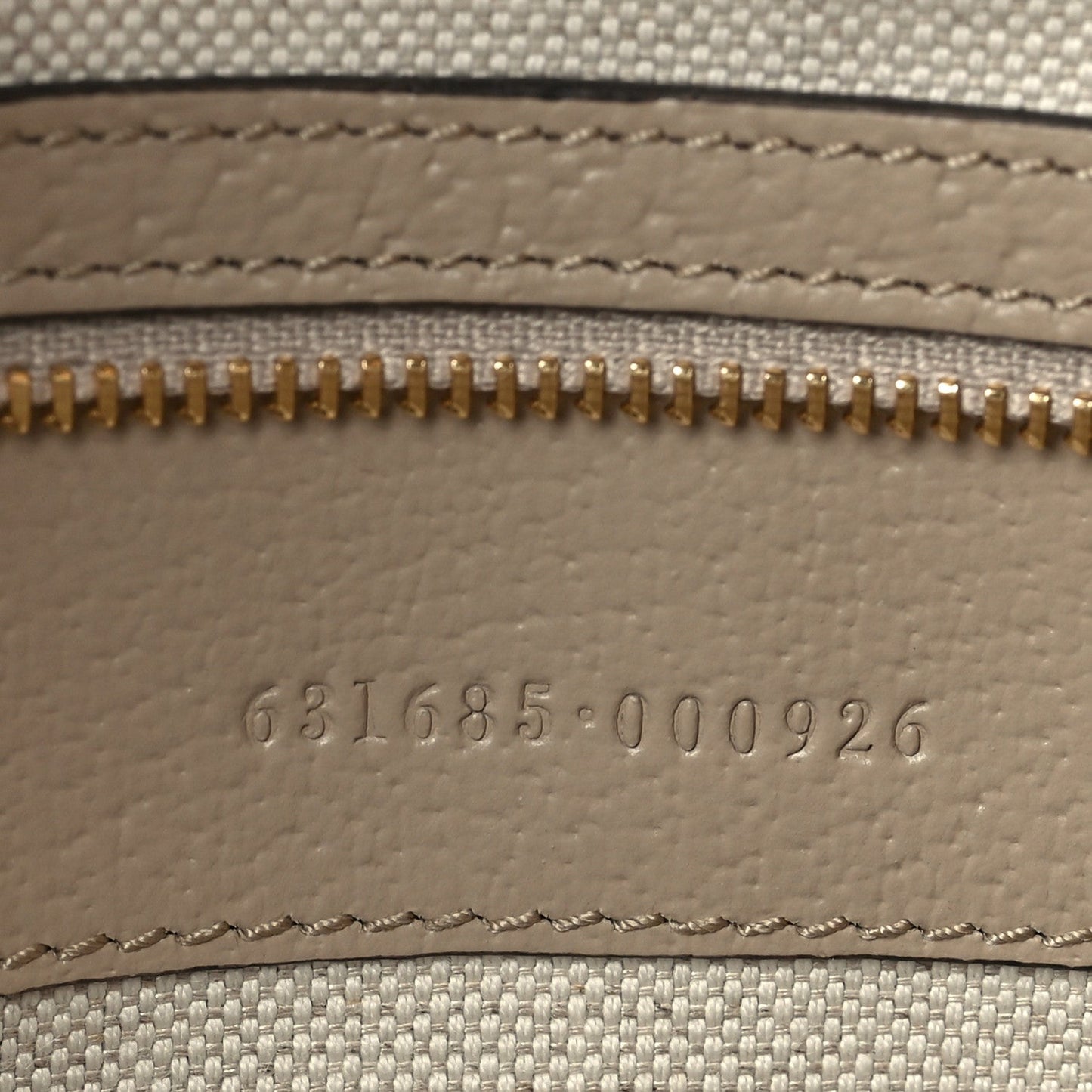 GG Supreme Monogram Textured Dollar Calfskin Web Medium Ophidia Shopping Tote Beige Mystic White Oatmeal