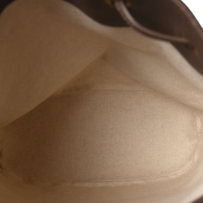 GG Supreme Monogram Web Ophidia Bucket Bag Brown