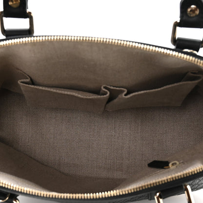 Microguccissima Medium Dome Bag Black