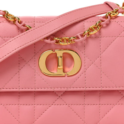 Lambskin Macrocannage Mini Miss Caro Bag Pink