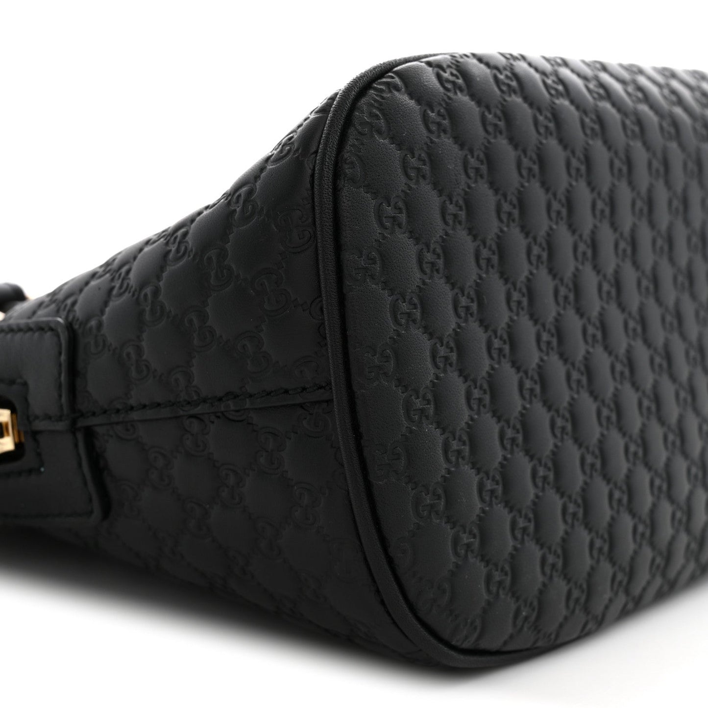 Microguccissima Mini Dome Bag Black