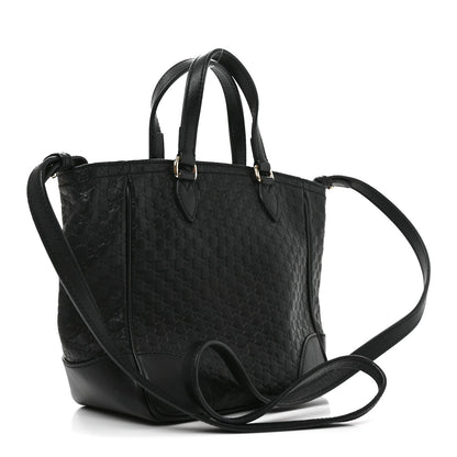 Microguccissima Small Bree Tote Black