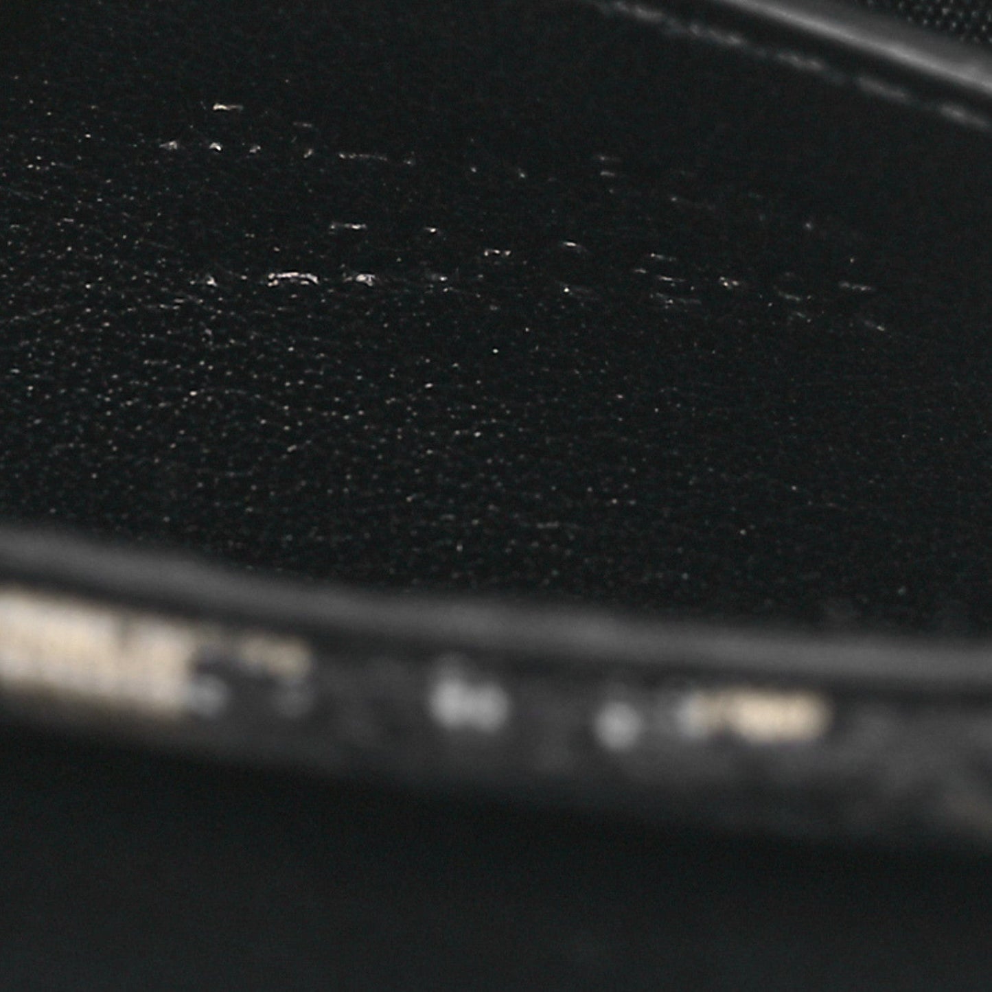 Oblique Smooth Calfskin Nano Pouch Beige Black