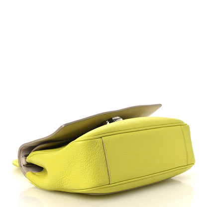 Bullcalf Mini Be Dior Flap Vert Acide
