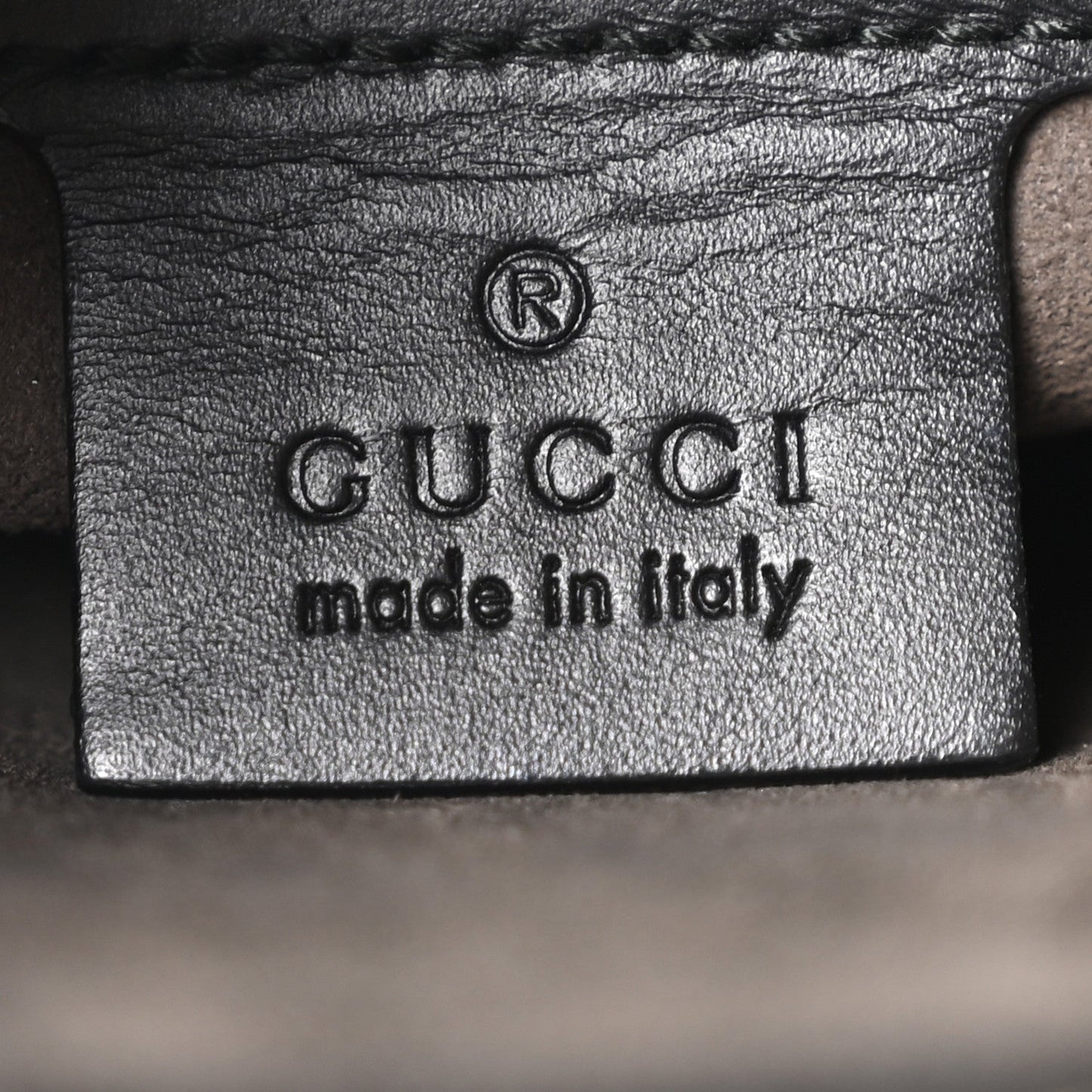 Guccissima Signature Messenger Bag Black