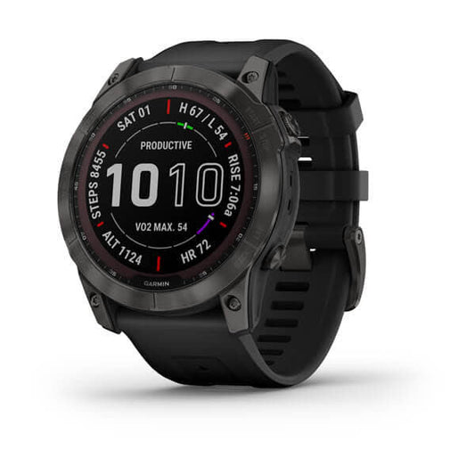 Garmin 010-02541-11 fēnix® 7X – Sapphire Solar Edition Smartwatch Men's Watch