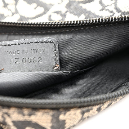 Monogram Shoulder Bag Pochette Black