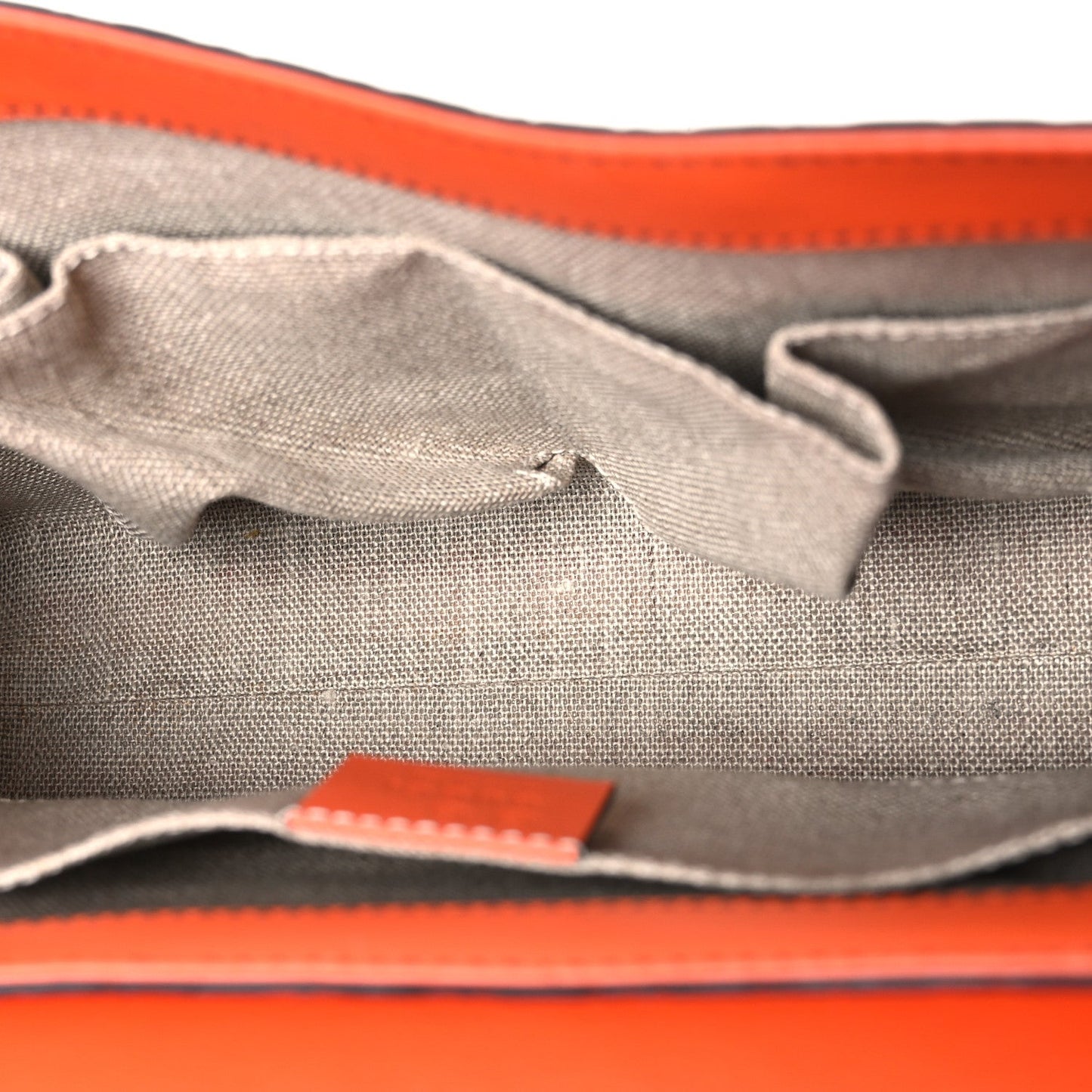 Microguccissima Medium Emily Chain Shoulder Bag Sun Orange
